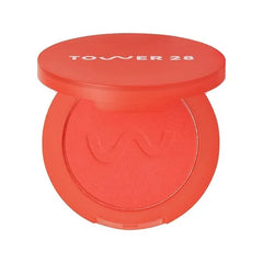 Tower 28 GetSet Matte Powder Blush for Cheeks - 12-Hour Setting Blush Powder for Smooth, Blurred Skin, Talc-Free, Sweat-Proof Face Blushes, Makeup for Sensitive Skin