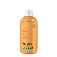 ATTITUDE Body Wash, EWG Verified Shower Gel, Dermatologically Tested, Plant and Mineral-Based, Vegan Personal Care Products - 16 Fl Oz