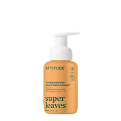ATTITUDE Foaming Hand Soap, EWG Verified, Plant and Mineral-Based Ingredients, Vegan and Cruelty-free Personal Care Products - 10 Fl Oz