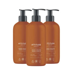 ATTITUDE Liquid Hand Soap, EWG Verified, Plant and Mineral-Based, Vegan Personal Care Products - 16 Fl Oz