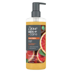 Dove Men+Care 2-in-1 Shampoo + Conditioner for Strengthening Hair, with Vitamin E & Mineral Complex - 17.5 oz