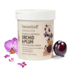 NATURE WELL Moisturizing Body Cream for Face, Body, & Hands - Infused with Natural Oils & Extracts to Restore Skin Moisture Barrier - 16 Oz