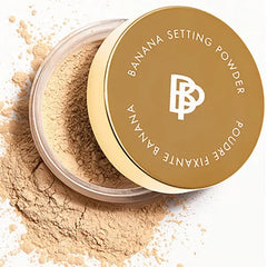 bellapierre Banana Setting Powder | Lightweight Color-Correcting Powder with All Day Makeup Protection | Eliminates Blotchiness and Dark Under-Eye Circles