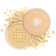 bellapierre Banana Setting Powder | Lightweight Color-Correcting Powder with All Day Makeup Protection | Eliminates Blotchiness and Dark Under-Eye Circles