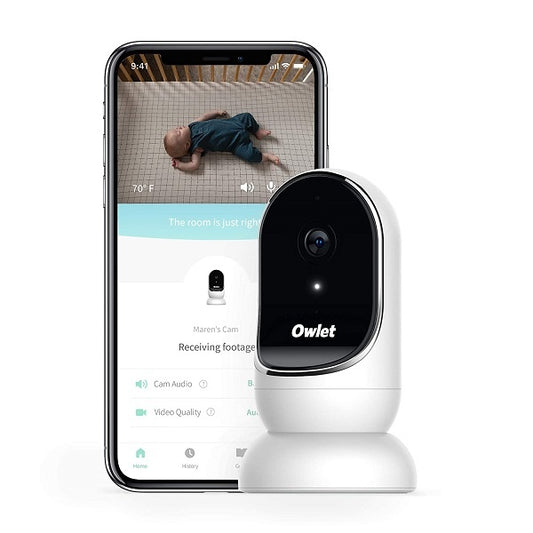 Owlet Baby Monitor Cam Video Baby Monitor (BC04NNBBYH) White