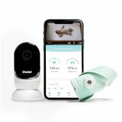 Owlet Baby Monitor Duo 3 (Smart Sock 3 + Cam) (PS03NNBBYG)