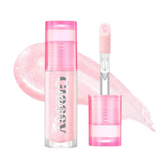 Peripera Ink Glasting Lip Gloss, Non-Sticky, Gloss Shine, Wand for Easy Application, Korean Lip Gloss, Fuller Looking Lips, Buttery Soft, Long Lasting Lip