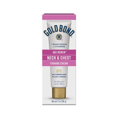 Gold Bond Age Renew Neck & Chest Firming Age Renew Cream, 2 oz., Clinically Tested Skin Firming Cream (Pack of 1 or 3)