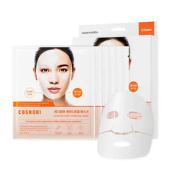 COSNORI Hydrogel Mask - Vitamin C Brightening, Panthenol Calming, PDRN Firming & Hydrating, Korean Facial Masks, 0.98 oz (28g) each