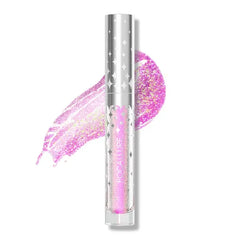 FOCALLURE Glitter Liquid Lipstick Hydrating, Moisturizing Lip Gloss for Women, Sparkly Shimmer Lip Makeup,Long Lasting,Lightweight Formula for Lip Color and Shine,Glass slippers