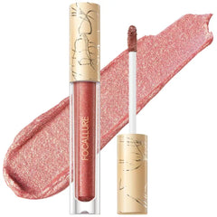 FOCALLURE Metallic Liquid Lipstick,Non Stick Cup Lip Gloss,High Impact Lip Color with Transfer-proof Wear,Long Lasting & Waterproof Lipstick Makeup for Women