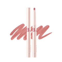 BANILA CO Smudging Lip Pencil Soft Matte Lip, PK01 Nude Rose Soft Matte Lip Crayon for Natural & Overlined Lips Creamy Texture & Long Lasting Color with Blurring Effect