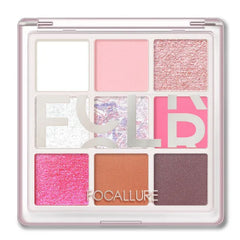FOCALLURE Shimmer Matte Eyeshadow Palette,Smooth Mineral Eyeshadow Pigment,Easy to Create Daily Look,Long Lasting Professional Eye Shadow Makeup
