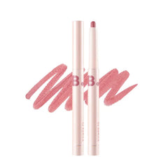 BANILA CO Smudging Lip Pencil Soft Matte Lip, PK01 Nude Rose Soft Matte Lip Crayon for Natural & Overlined Lips Creamy Texture & Long Lasting Color with Blurring Effect