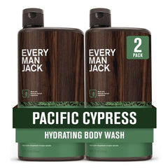 Every Man Jack Hydrating Mens Body Wash for All Skin Types-Cleanse, Nourish, and Hydrate Skin with Naturally Derived Ingredients-Paraben Free, Phthalate Free, Dye Free