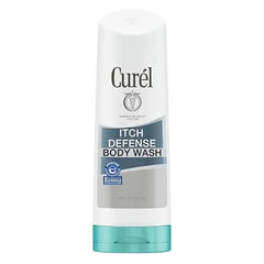 Curel Itch Defense Calming Daily Cleanser, Body Wash, Soap free Formula, for Dry, Itchy Skin, with Hydrating Jojoba and Olive Oil