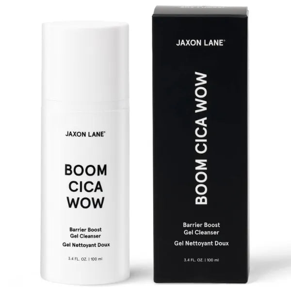 JAXON LANE BOOM CICA WOW Men's Face Wash: Korean Barrier Boost Hydrating Gel Cleanser with Centella Asiatica, Hyaluronic Acid & Green Tea for Oily, Dry & Acne-Prone Skin