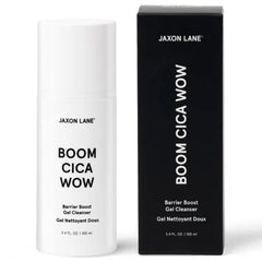 JAXON LANE BOOM CICA WOW Men's Face Wash: Korean Barrier Boost Hydrating Gel Cleanser with Centella Asiatica, Hyaluronic Acid & Green Tea for Oily, Dry & Acne-Prone Skin