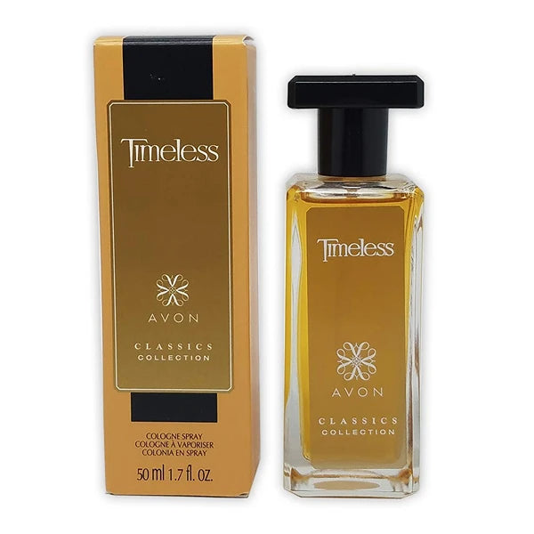 AVON Timeless Cologne for Men & Women 1.7 fl. oz. Exotic Long-Lasting Fragrance Spray – Classic Scent Perfume (Single & Pack of 2 Options)