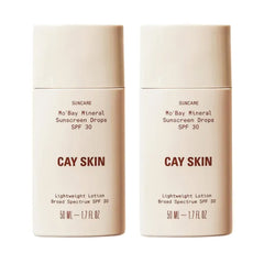 Cay Skin Isle Glow Face Moisturizer SPF 45 – Illuminating Sunscreen & Makeup Primer, Lightweight Pearlescent Radiant Finish – 1.5 oz