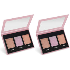Black Radiance True Complexion 3D Highlighter Palette, Luminosity