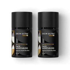 MANSCAPED Skin Ultra Face Moisturizer - Men's Daily Hydrating Skincare Lotion Infused with Hyaluronic Acid, Vitamin E & Shea Butter, Non-Greasy, Fast Absorbing, 2 fl oz