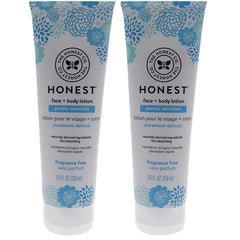 The Honest Company Purely Simple Fragrance-Free Face and Body Lotion for Sensitive Skin, Fragrance Free, 8.5 Fluid Ounce