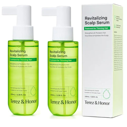 TEREZ & HONOR Scalp Serum for Hair Growth – Korean Vegan Treatment for Hair Loss & Thinning