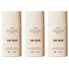 Cay Skin Isle Glow Face Moisturizer SPF 45 – Illuminating Sunscreen & Makeup Primer, Lightweight Pearlescent Radiant Finish – 1.5 oz