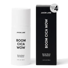 JAXON LANE BOOM CICA WOW Men's Face Wash: Korean Barrier Boost Hydrating Gel Cleanser with Centella Asiatica, Hyaluronic Acid & Green Tea for Oily, Dry & Acne-Prone Skin