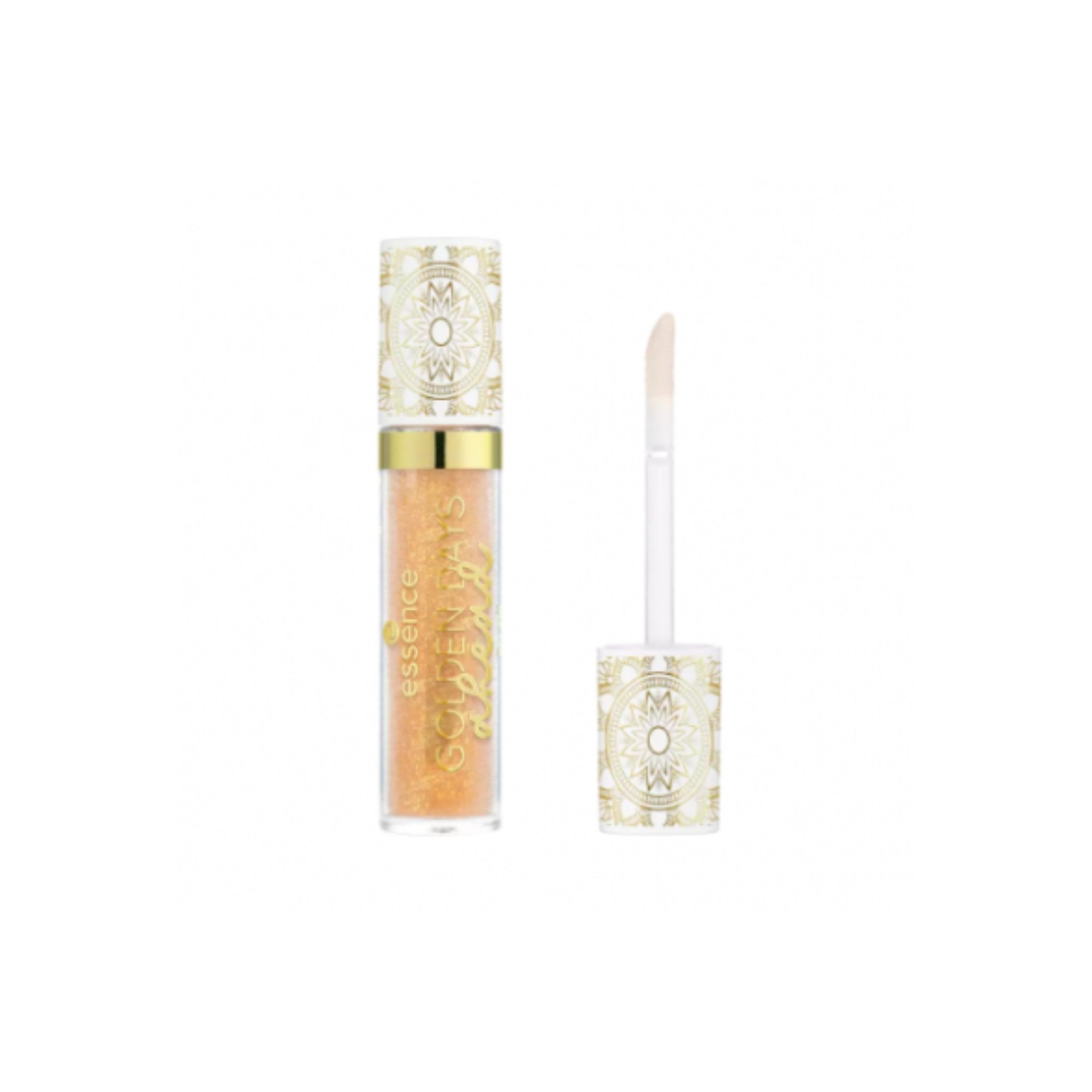 Essence Golden Days Ahead Nourishing Lip Oil with Gold Particles 01 Oh My Gold - AllurebeautypkEssence Golden Days Ahead Nourishing Lip Oil with Gold Particles 01 Oh My Gold