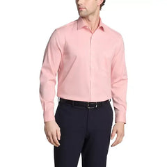 Van Heusen Men's Regular Fit Ultra Wrinkle Free Spread Collar Dress Shirt
