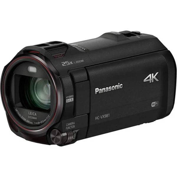 Panasonic 4k Ultra HD Camcorder (HC-VX981K) Black