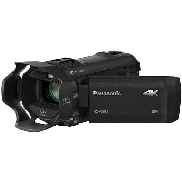 Panasonic 4k Ultra HD Camcorder (HC-VX981K) Black