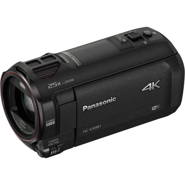 Panasonic 4k Ultra HD Camcorder (HC-VX981K) Black