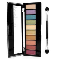 Palladio Eyeland Vibes, Escape to the Tropics, 10 Count Eyeshadow Palette, 5 Curated Palettes, Seductive Nudes to Vibrant Hues, Complimentary Shades, Day and Night Looks, Rich Pigment
