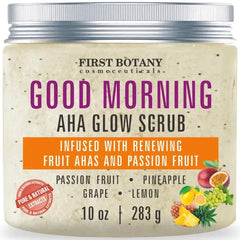 First Botany Body Scrub - Natural Exfoliating Salt Scrub & Body and Face Souffle helps with Moisturizing Skin, Acne, Cellulite, Dead Skin Scars, Wrinkles