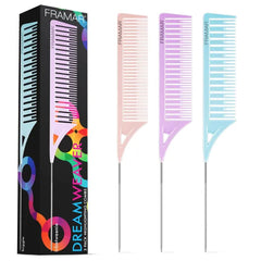 FRAMAR Dreamweaver Highlight Comb Set, Hair Dye Comb