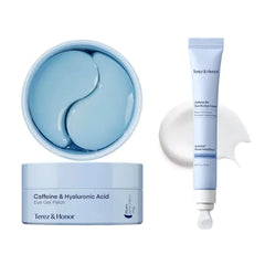 TEREZ & HONOR Korean Under Eye Patch Collection – Hydrating, Brightening & Anti-Aging Hydrogel Masks for Dark Circles, Puffiness & Wrinkles