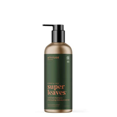 ATTITUDE Hydrating Shampoo, EWG Verified with Essential Oils, Vegan & Plant-Based, Aluminum Bottle, For Dry, Damaged, Color Treated, Thin and Flat Hairs - 16 Fl Oz