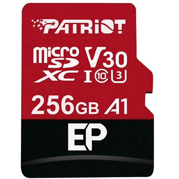 Patriot 256GB EP Micro SD Memory Card With Adapter (PEF256GEP31MCX)