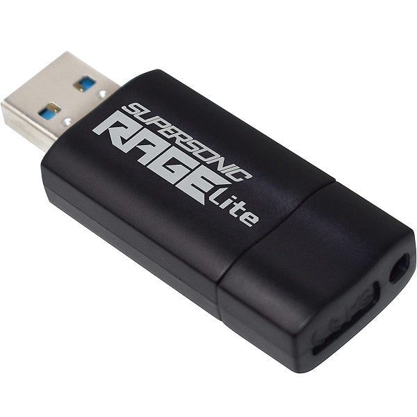 Patriot 64GB Supersonic Rage Lite USB 3.2 Gen 1 Flash Drive (PEF64GRLB32U)