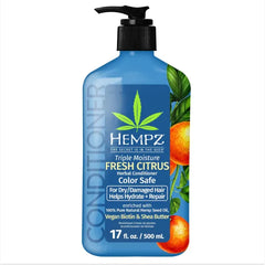 Hempz Biotin Hair Growth & Strengthening Conditioner for Damaged & Color Treated Hair – 17 fl oz