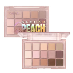 UCANBE 15 Color Eyeshadow Palette Collection – Vibrant Neon, Smoky & Neutral Shades – Highly Pigmented Matte, Shimmer & Glitter Finishes