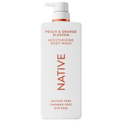 Native Moisturizing Body Wash | Contains Naturally Derived Ingredients | For Women & Men, Sulfate, Paraben, & Dye Free Leaving Skin Soft and Hydrated - 22 oz