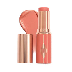 Charlotte Tilbury Unreal Healthy Glow Blush Stick – Buildable Cream Blush with Luminous, Skin-Enhancing Finish
