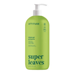 ATTITUDE Body Wash, EWG Verified Shower Gel, Dermatologically Tested, Plant and Mineral-Based, Vegan Personal Care Products - 16 Fl Oz