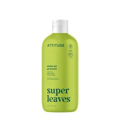 ATTITUDE Body Wash, EWG Verified Shower Gel, Dermatologically Tested, Plant and Mineral-Based, Vegan Personal Care Products - 16 Fl Oz