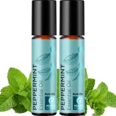 Maple Holistics Essential Oil Roll On - Calming Aromatherapy Oil Roller for Sleep Headaches and Relaxation - Natural Pre-Diluted Sleep Oil for Nighttime Relaxation