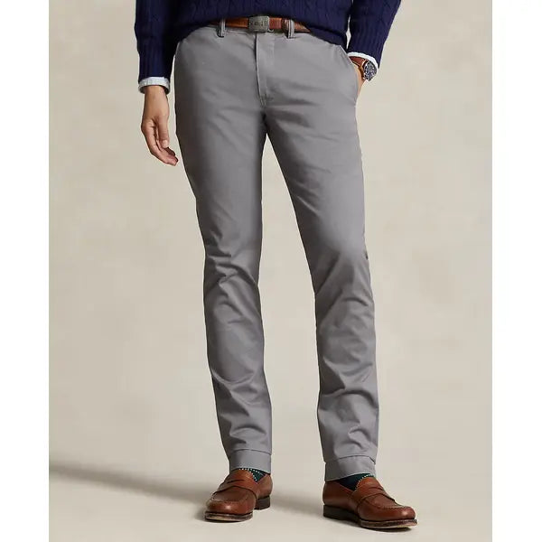 Polo Ralph Lauren Men's Straight-Fit Washed Stretch Chino Pants